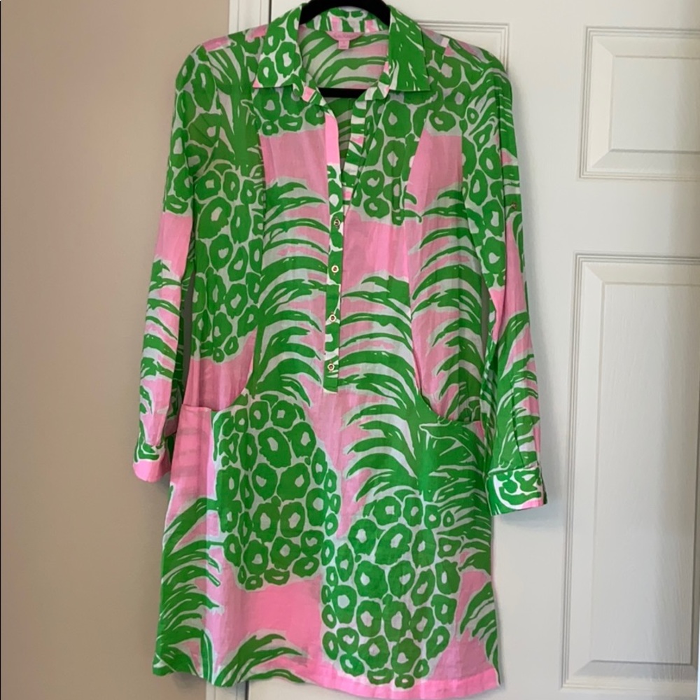Lilly Pulitzer pineapple dress